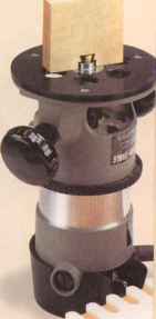 shop built gauge will give you head start ien setting dovetail bit